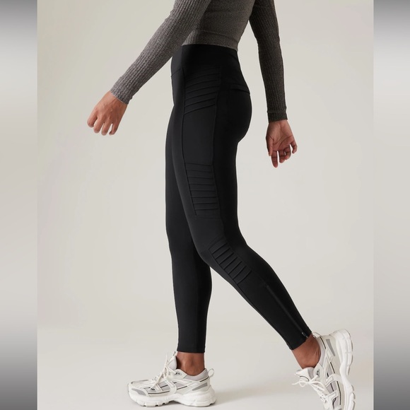 NWT Athleta Delancey Moto Tight - Picture 2 of 6